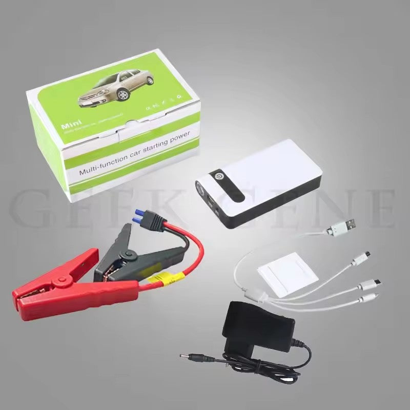GKFLY JS-08 12V Portable Car Jump Starter 12000mAh Auto Battery Booster Charger Car Emergency Booster 800A Power Bank Starting Device