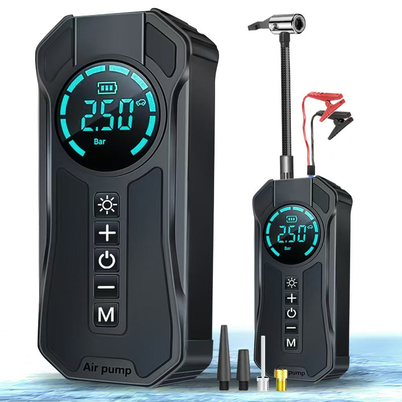 GKFLY 1200A Car Jump Starter Multi-Function Air Compressor