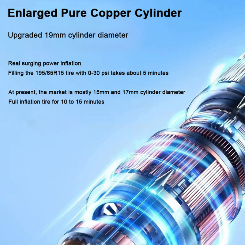 GKFLY 1200A Car Jump Starter Multi-Function Air Compressor