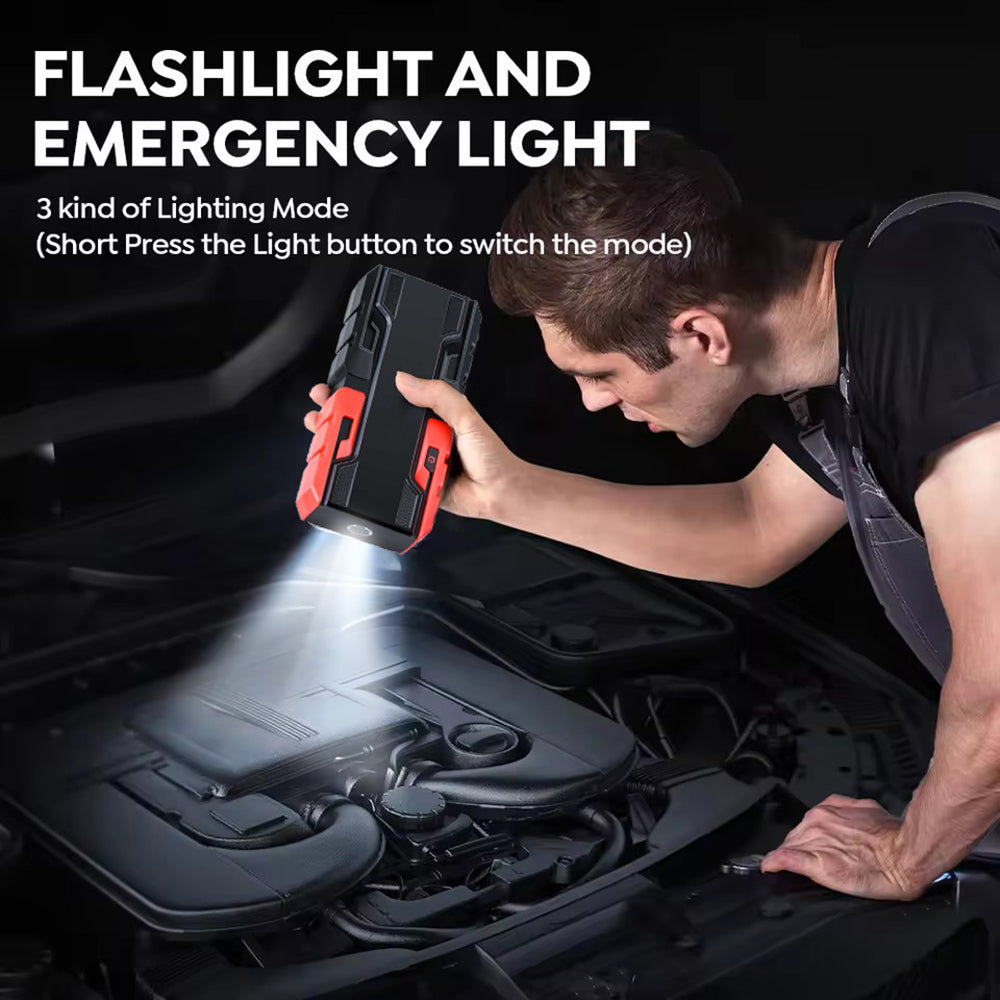 New 1200A Car Jump Starter Portable Power Bank