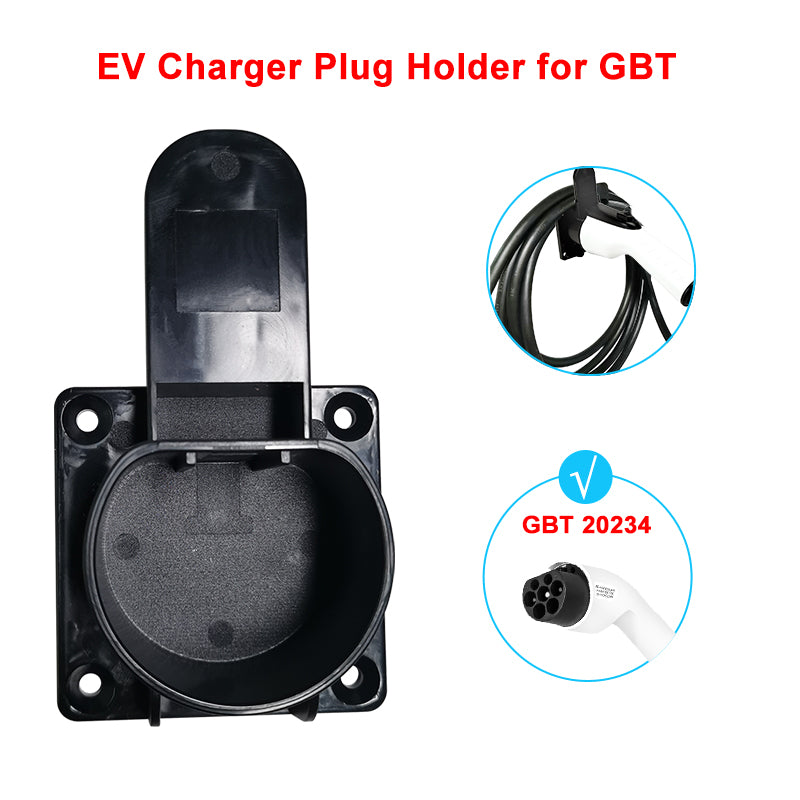 Teschev EV Charger Holder Holster Dock For Electric Vehicle Type1/Type2/GBT Charging Cable Extra Protection Leading Wallbox