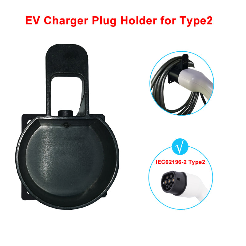Teschev EV Charger Holder Holster Dock For Electric Vehicle Type1/Type2/GBT Charging Cable Extra Protection Leading Wallbox