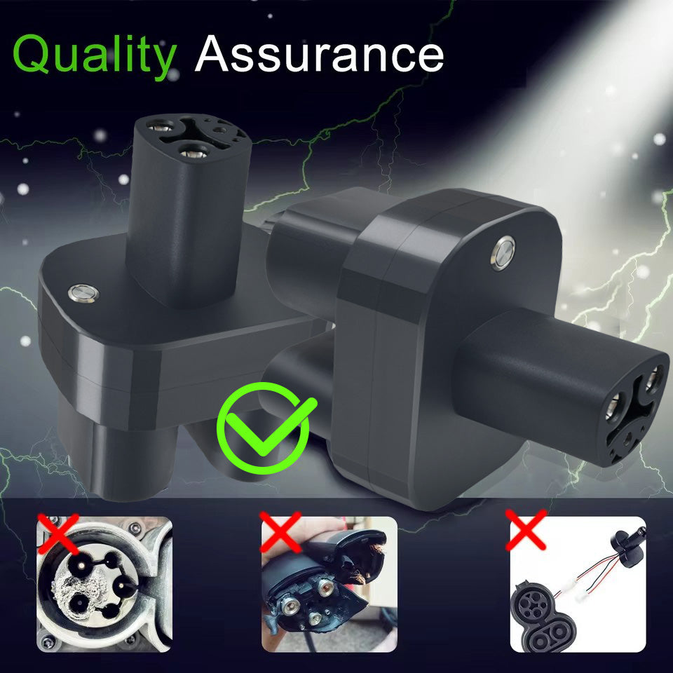 Teschev CCS2 to Tesla EV Charging Adapter 250A CCS2 Combo for Tesla Convertor for Car Charger CCS2 Tesla Adapter