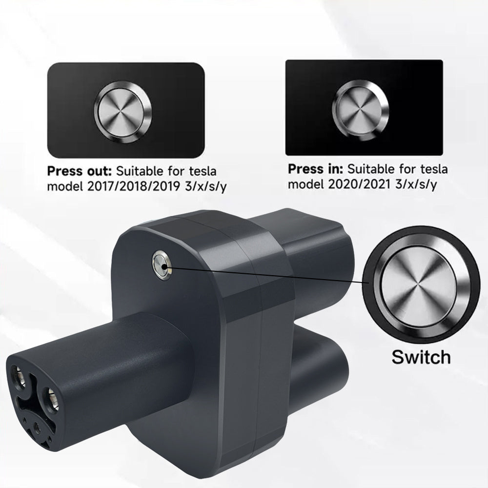 Teschev CCS2 to Tesla EV Charging Adapter 250A CCS2 Combo for Tesla Convertor for Car Charger CCS2 Tesla Adapter